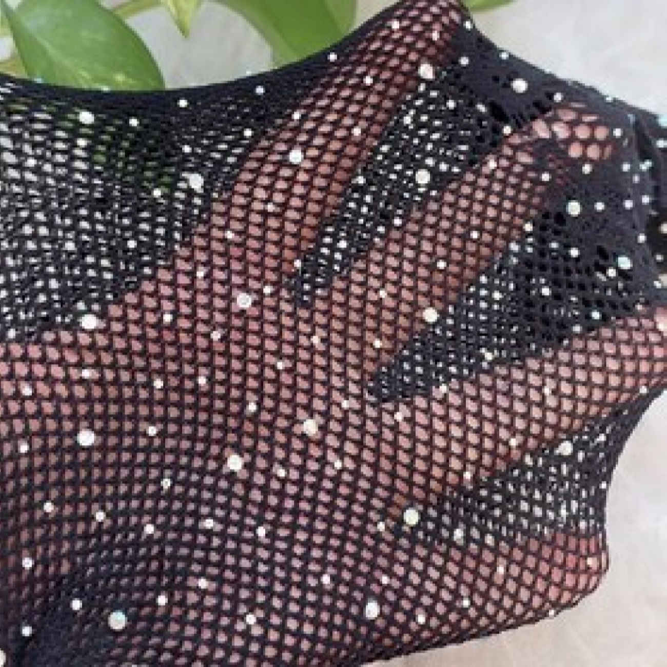 Bodysuit à manches longues pour femmes en noir – Tenue élégante pour cérémonies et fêtes