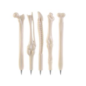 Ensemble de stylos en forme d’os – Lot de 5