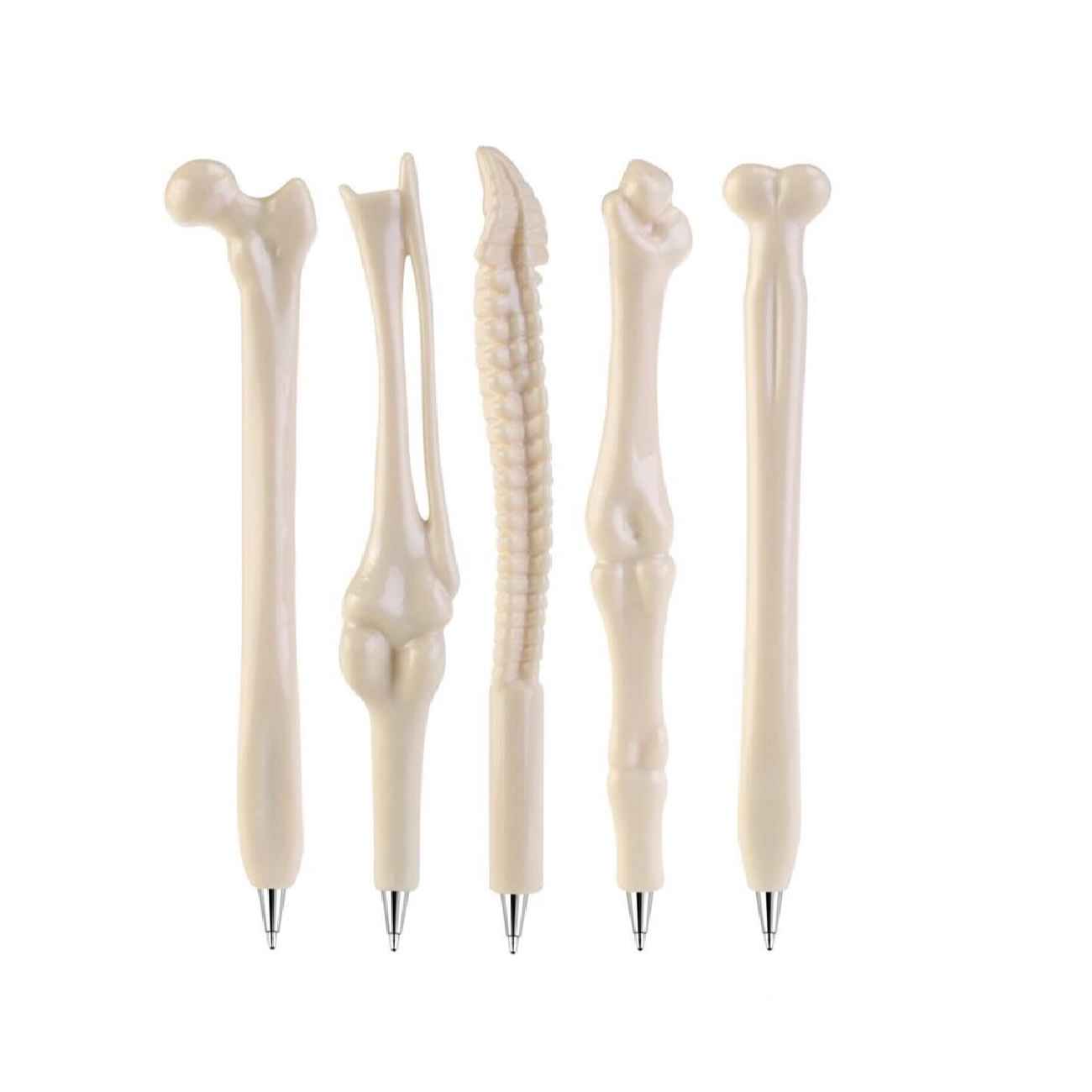 Ensemble de stylos en forme d’os – Lot de 5