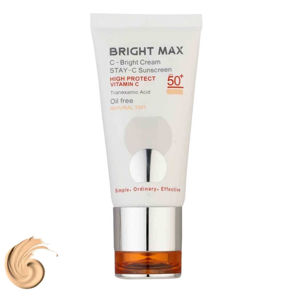 Bright Max C-Bright Crème Solaire Teintée SPF50 - Sans Huile