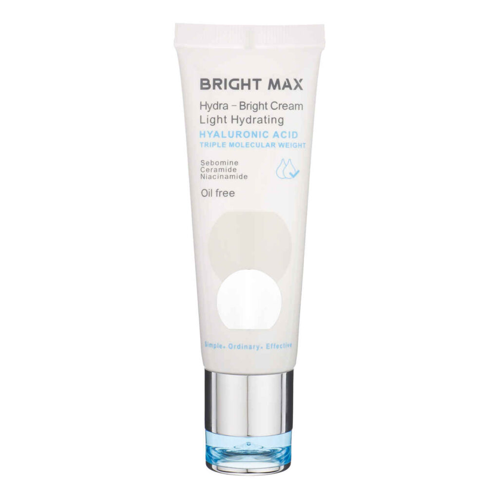 Crème Hydratante Hydra Bright Light Max – Pour Peau Grasse et Mixte