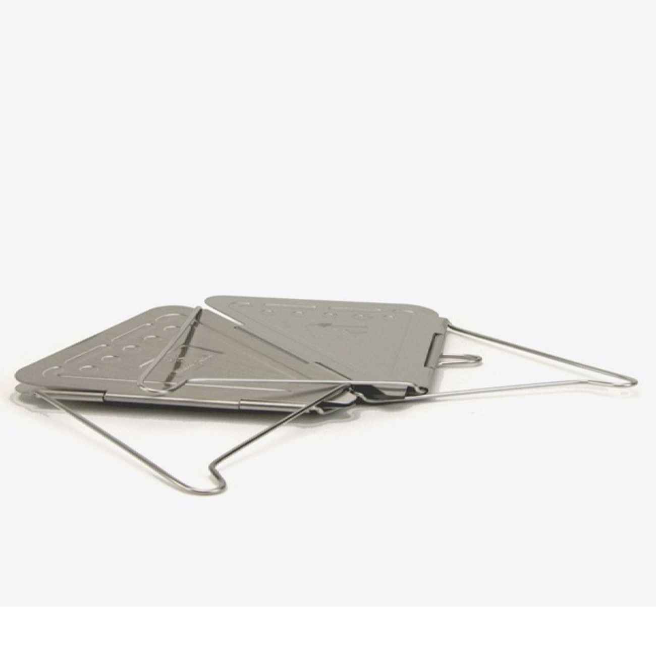 Grill de Feu de Camp pour Cuisine en Plein Air avec Base Surélevée