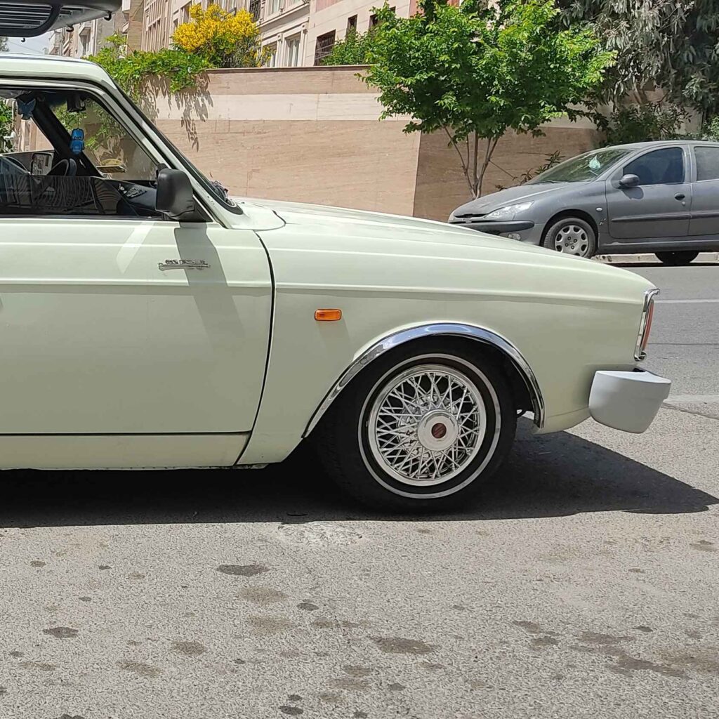 Cache-Moyeu de Roue Modèle Stroller – 13 pouces, Compatible Paykan – Lot de 4