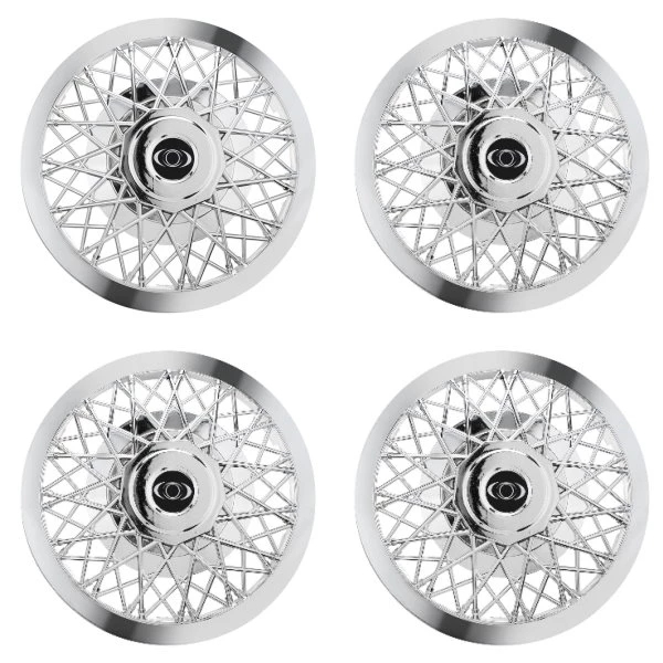 Cache-Moyeu de Roue Modèle Stroller – 13 pouces, Compatible Paykan – Lot de 4