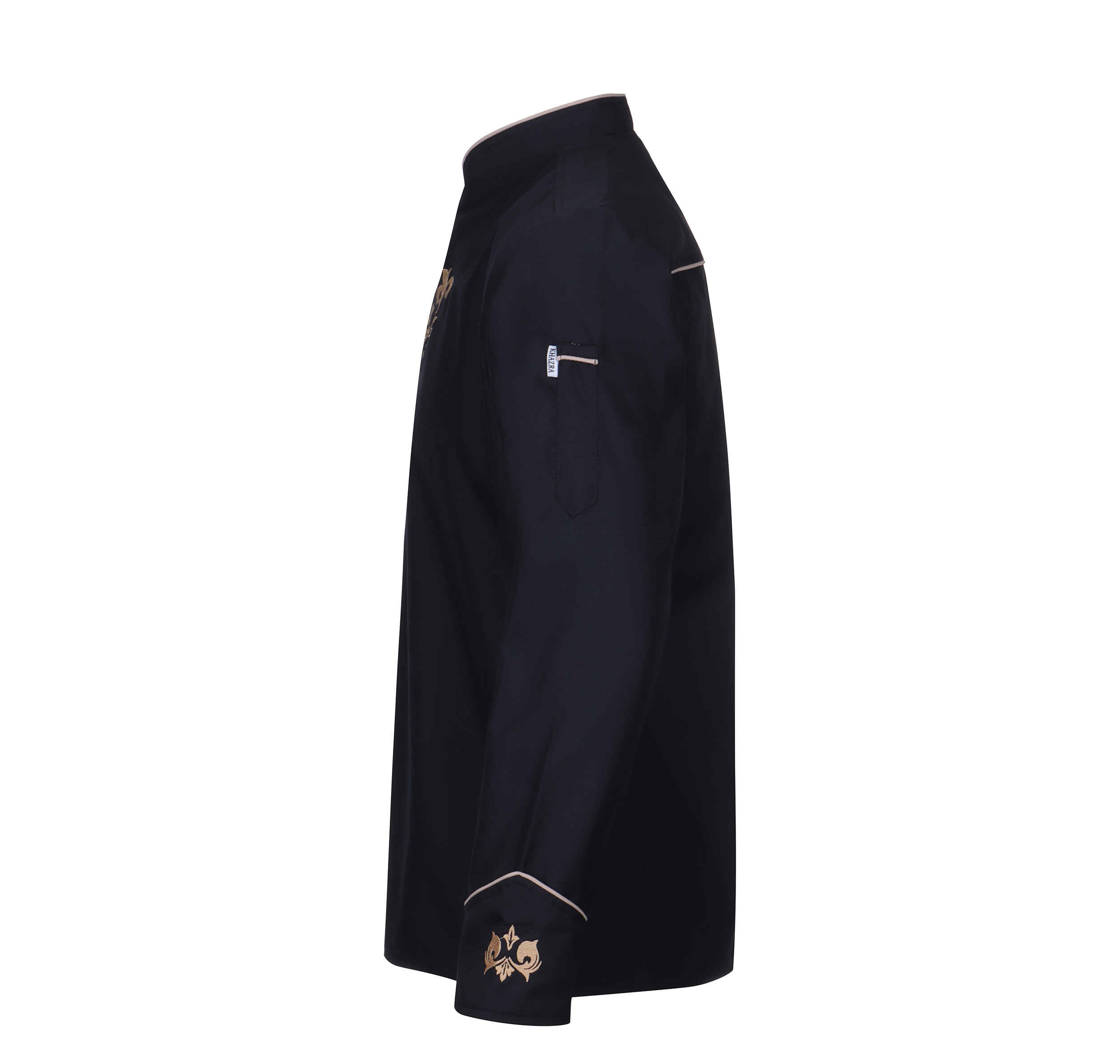 Veste de chef à manches longues pour homme – Durable et professionnel