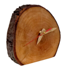 Horloge de Bureau en Bois Classique – Parfaite pour Maison ou Bureau