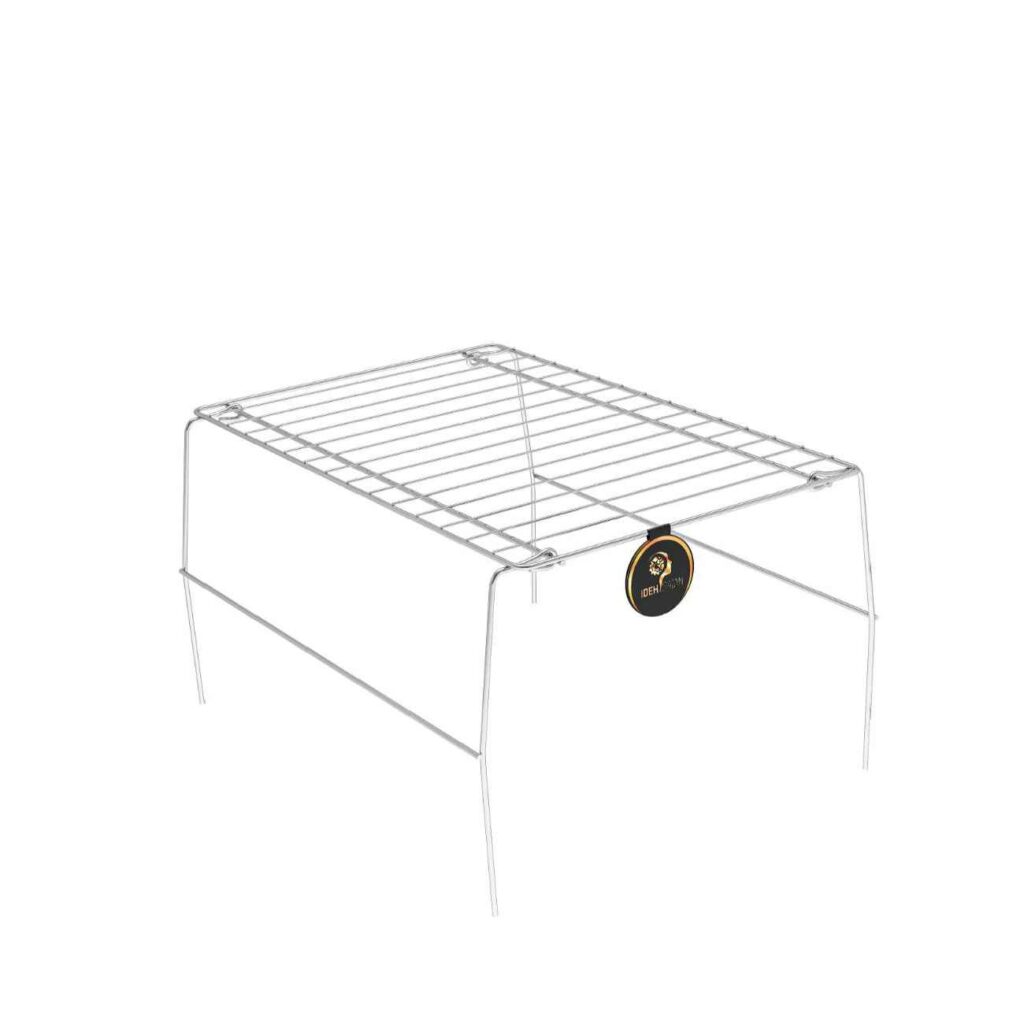 Grill Compact Pliable pour Cuisine en Plein Air