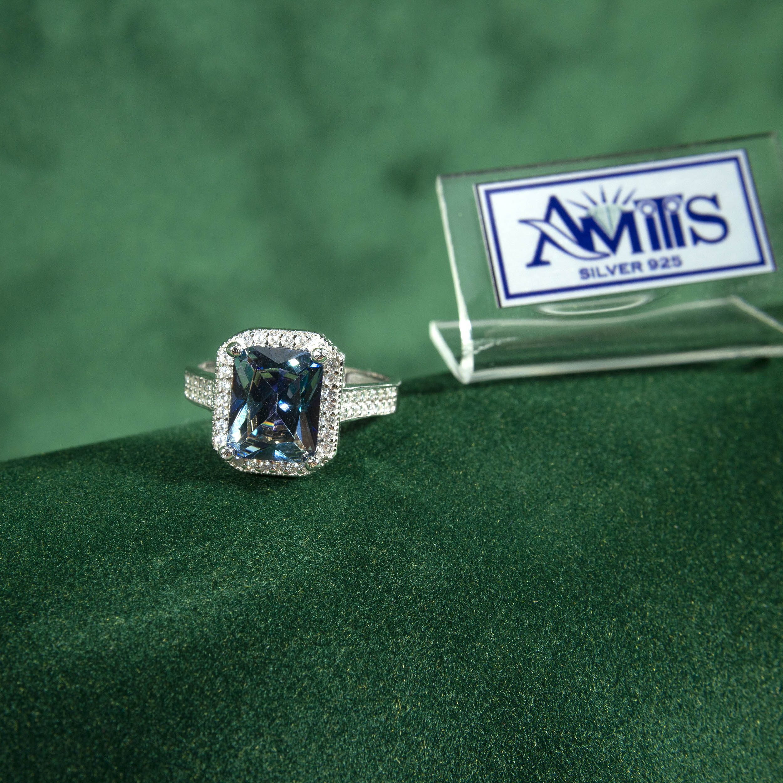 Bague délicate en argent pour femmes, classique et chic