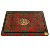 Tapis de souris avec design tapis persan en rouge