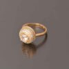 Bague en laiton persan pour femmes Élégance