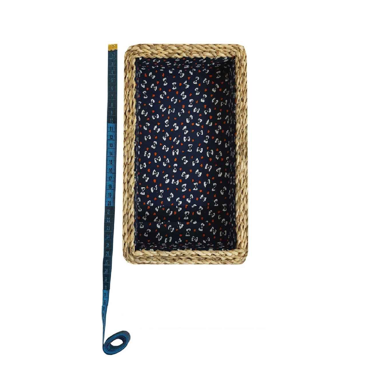 Panier en osier tissé à la main, élégant et chic