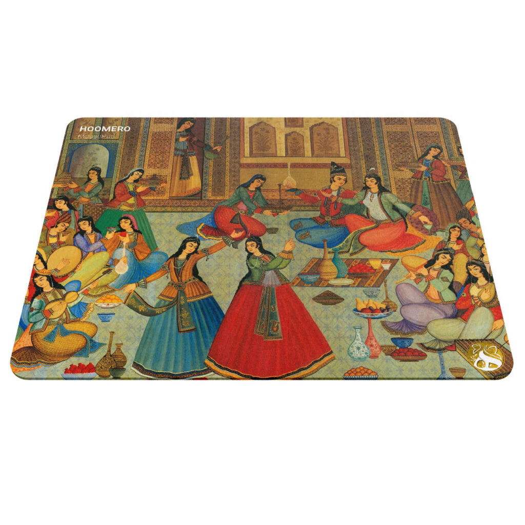 Tapis de souris élégant avec motif célébration persane