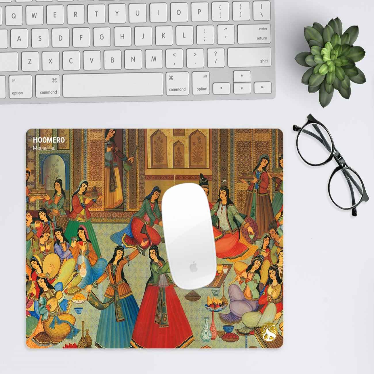 Tapis de souris élégant avec motif célébration persane