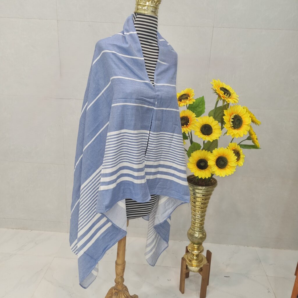 Peignoir de bain persan élégant fait main & 100% pur coton