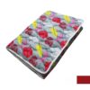 Matelas de sol élégant taille simple avec motif de feuilles