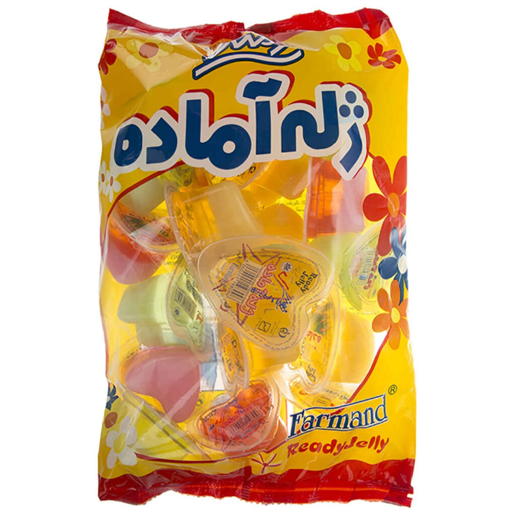 "Gelée Halal Prête - Farmand 700 g - Une Option de Dessert Légère et Délicieuse"