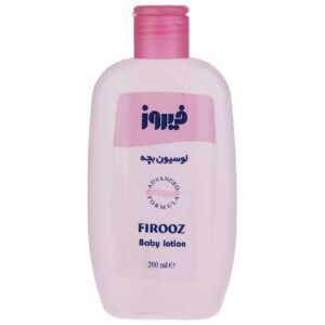 Lotion Corporelle pour Bébé Firooz – Emballage Rose, 200 ml (Pack de 3)