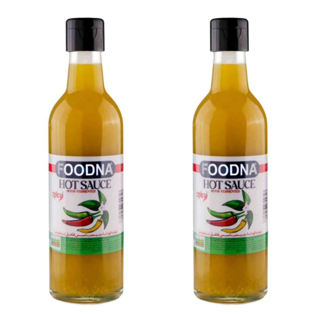 Sauce Piment Jaune Foodna Pack de 2 - 350 grammes