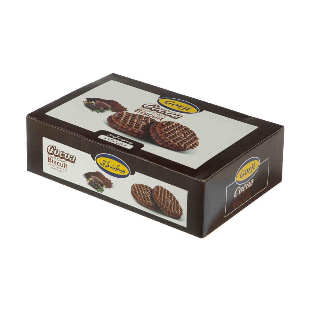 Biscuits Fourrés à la Crème au Cacao GORJI, 390g (2x)