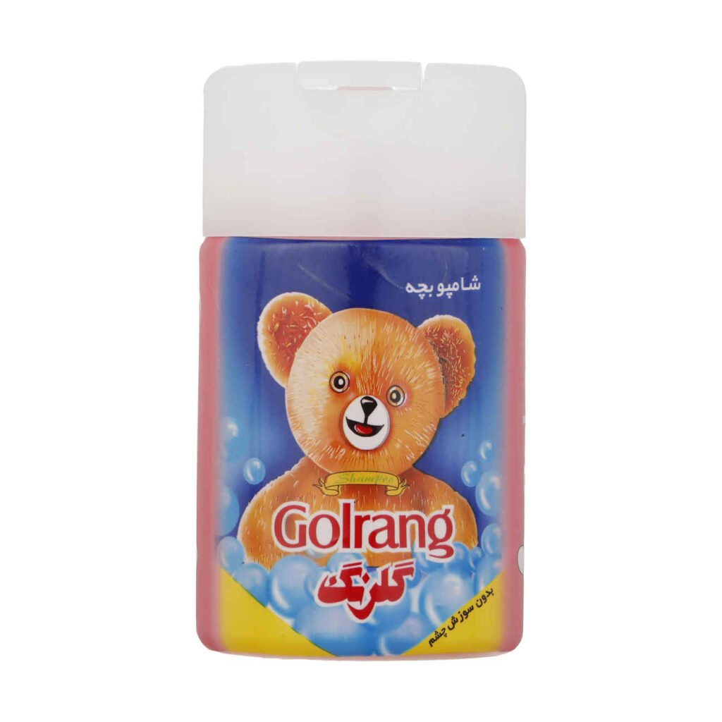Golrang Shampooing Bébé - Design Ours, 110 ml (x3)