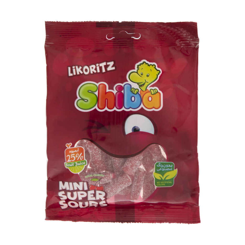 Bonbons gélifiés halal avec centre de réglisse, doux et savoureux (Pack de 6)