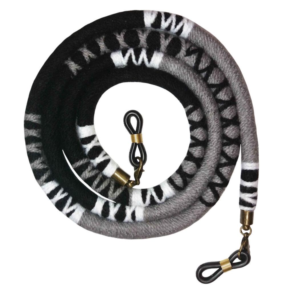 Sangle de lunettes artisanale avec design bohème