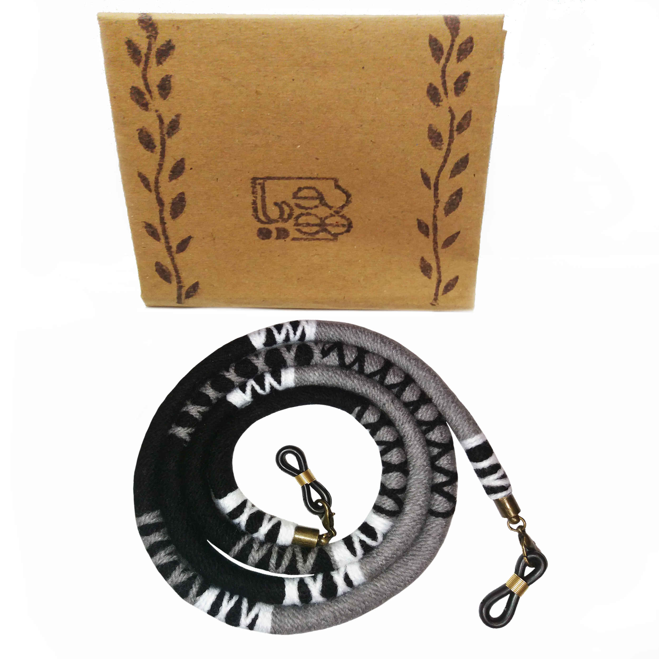 Sangle de lunettes artisanale avec design bohème