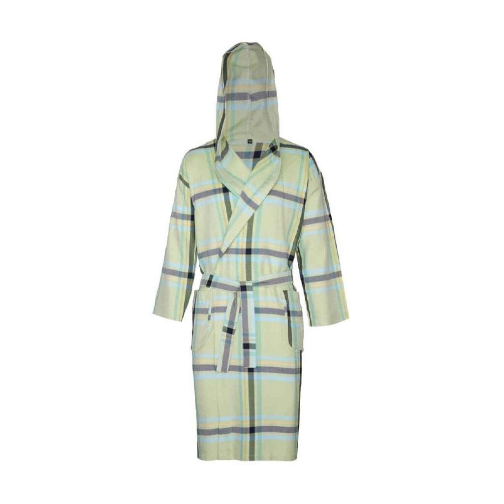 Peignoir de bain persan fait main purement 100% coton, élégance