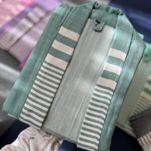 Peignoir de bain persan fait main en coton pur 100% – Élégance intemporelle
