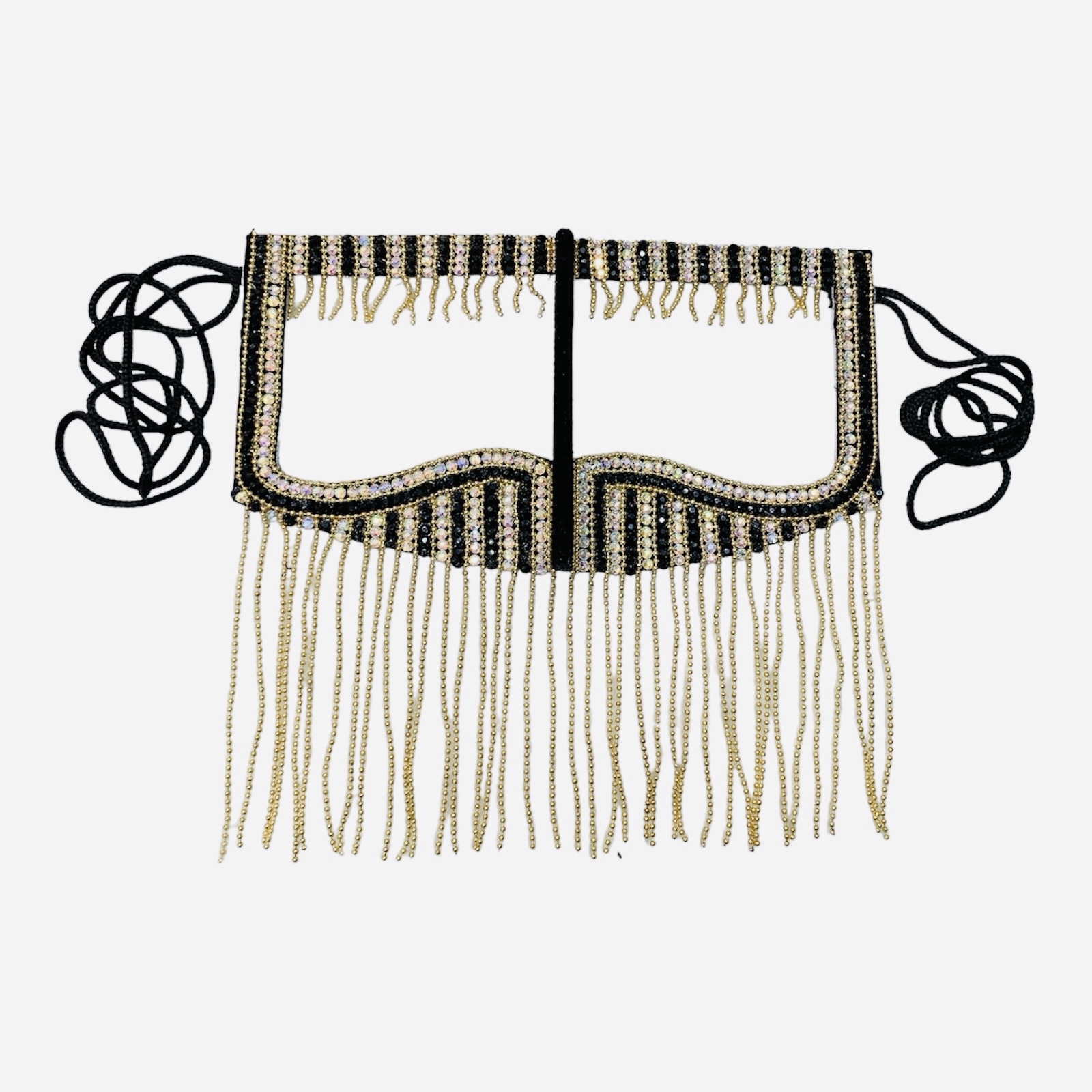 Burqa Omanienne Fait à la Main – Burqa du Golfe en Rouge