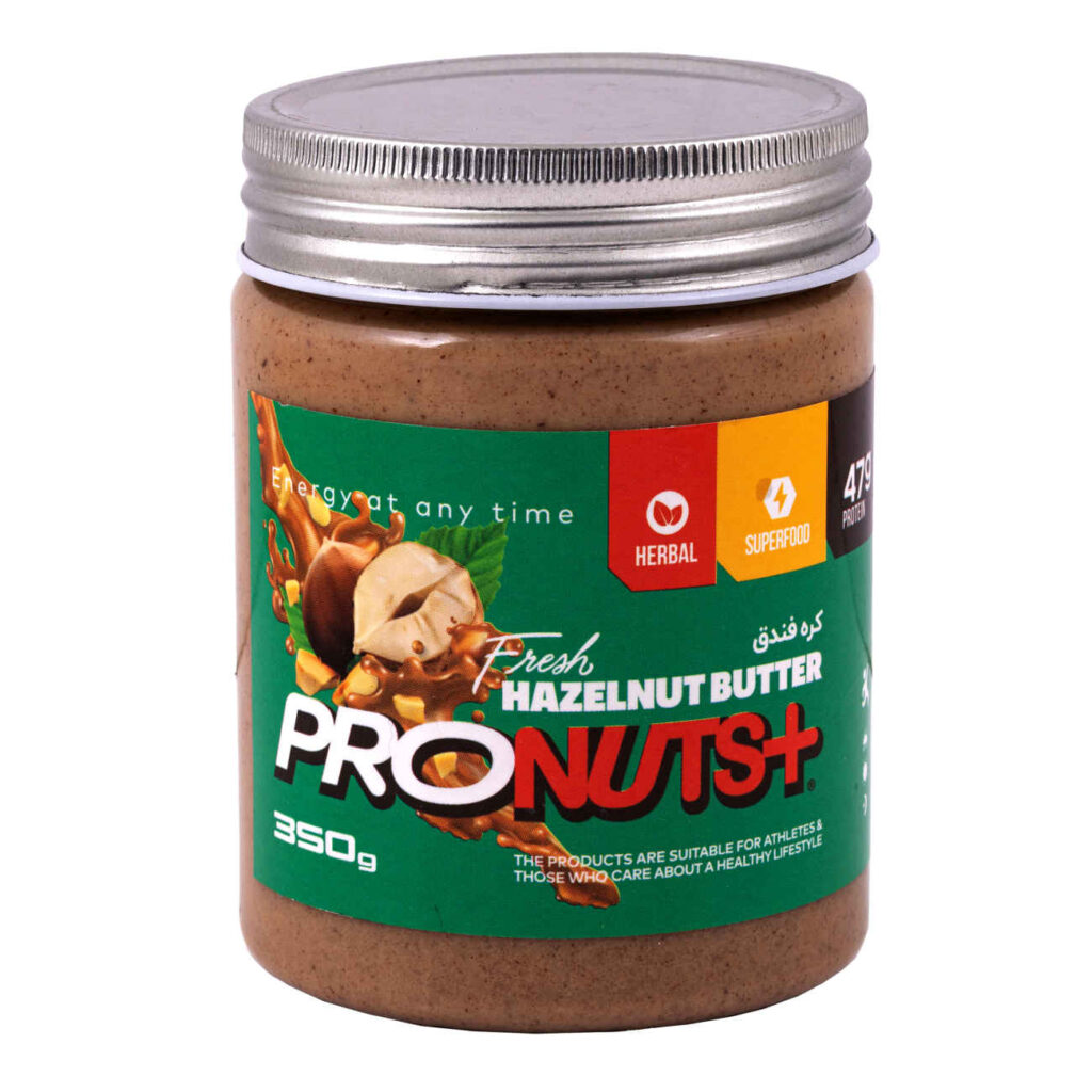 Beurre de noisette iranien Pronutsplus, lot de 2 x 350 g