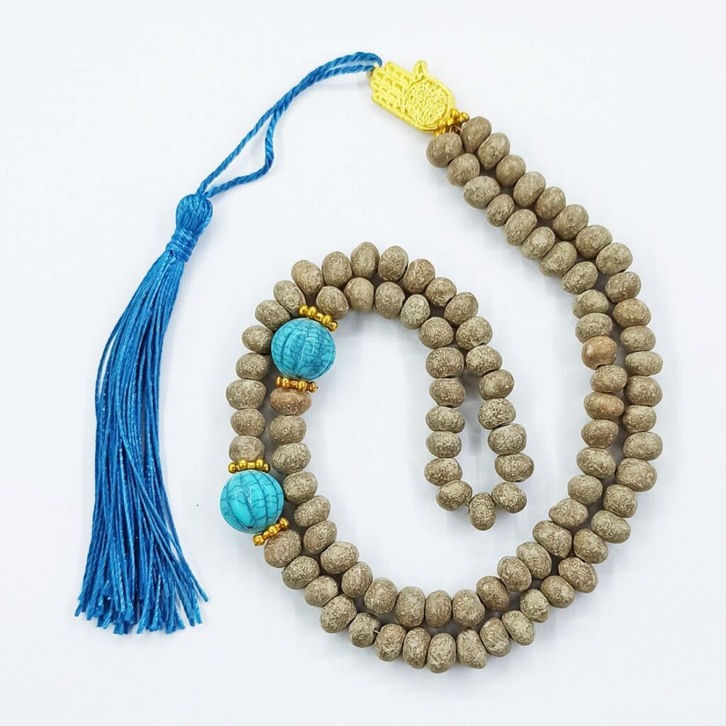 Chapelet islamique de Karbala avec terre sacrée (Khak-e-Shifa) pour chiite Artaios