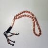 Chapelet islamique en cuivre – 33 perles (Tasbih)