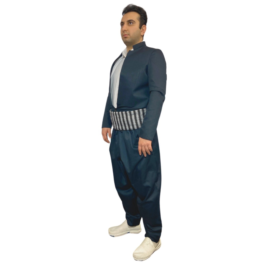 Vêtements Kurdes pour Hommes avec Pishtwen - Maleki Multicolore