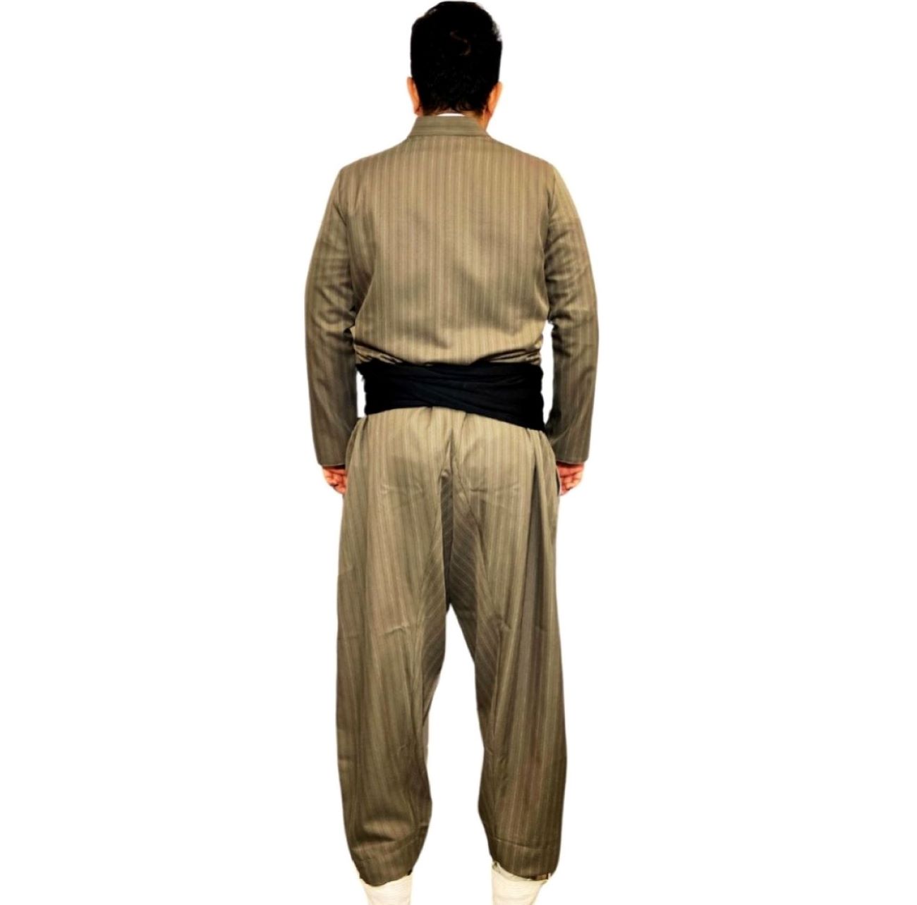 Vêtements Kurdes avec Pishtwen Rayé pour Hommes – BronzeKun Striped for Man – Bronze