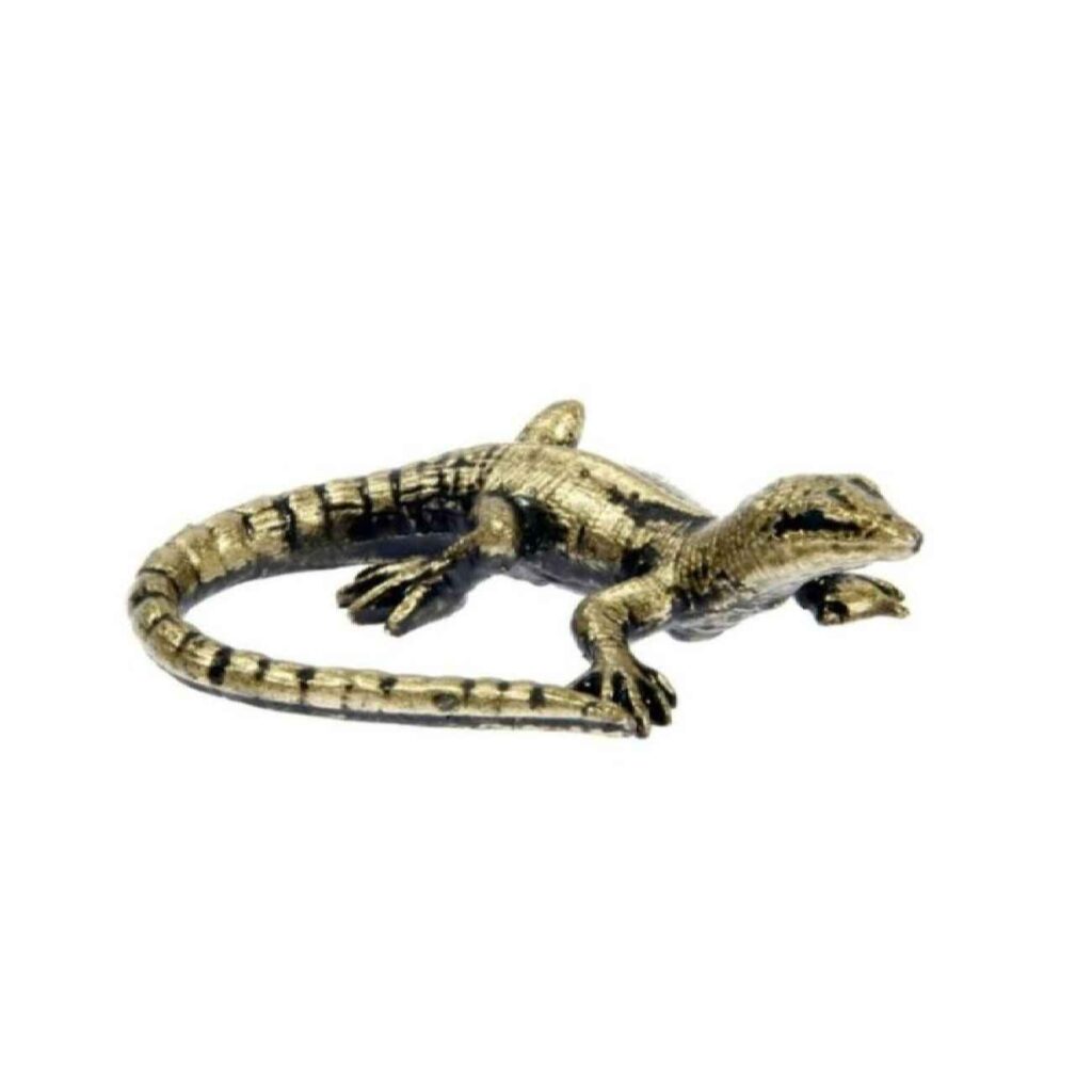 Figurine décorative de lézard pour décor moderne