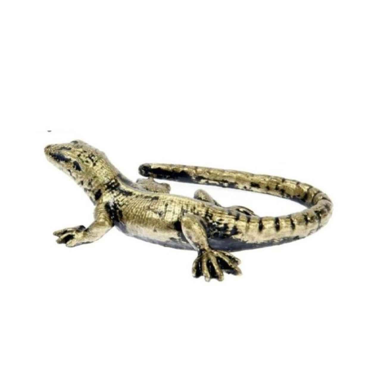 Figurine décorative de lézard pour décor moderne