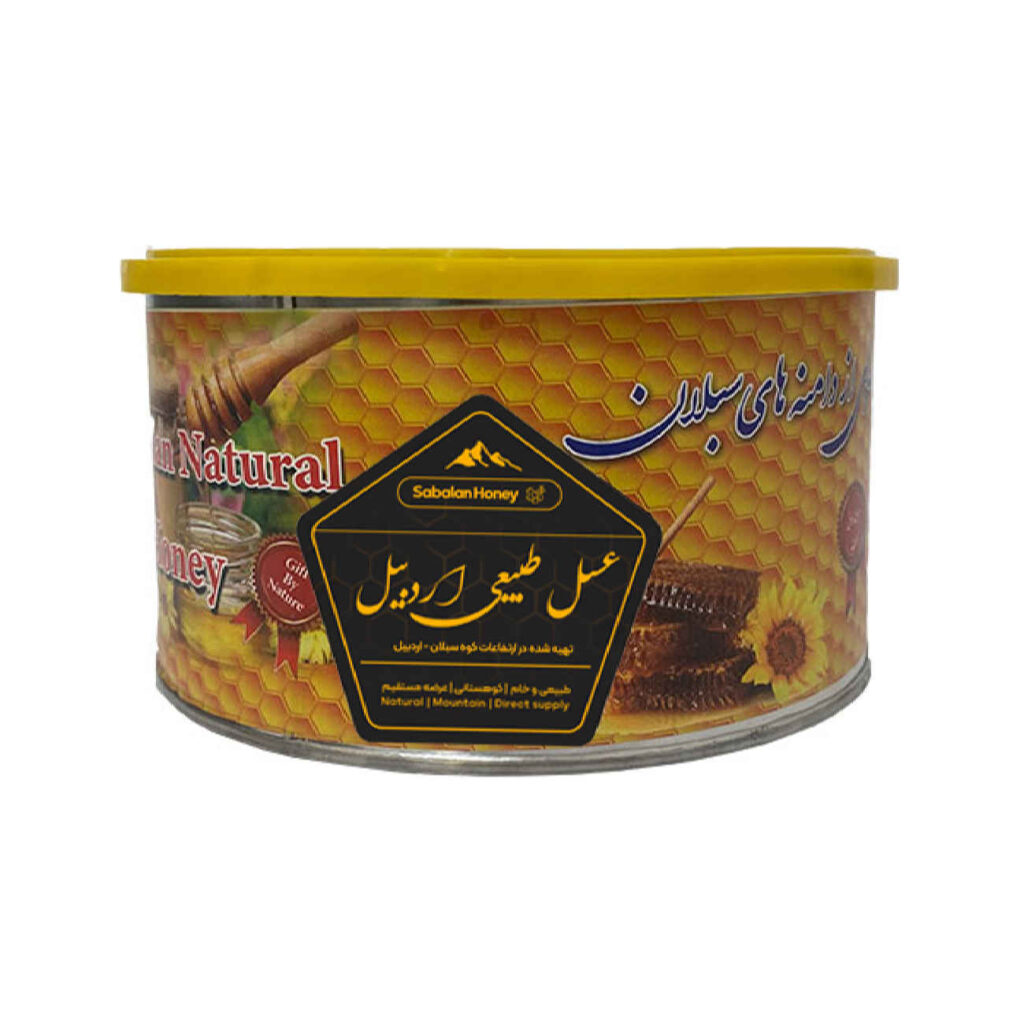 Miel naturel d’Iran infusé à la cire d’abeille authentique – 1 kg