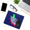 Tapis de souris motif calligraphie persane avec carte de l'Iran