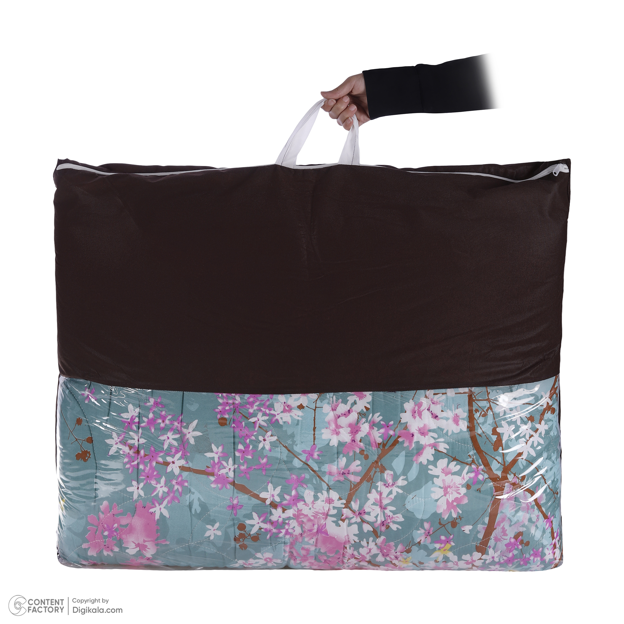 Matelas de sol taille simple avec motif floral