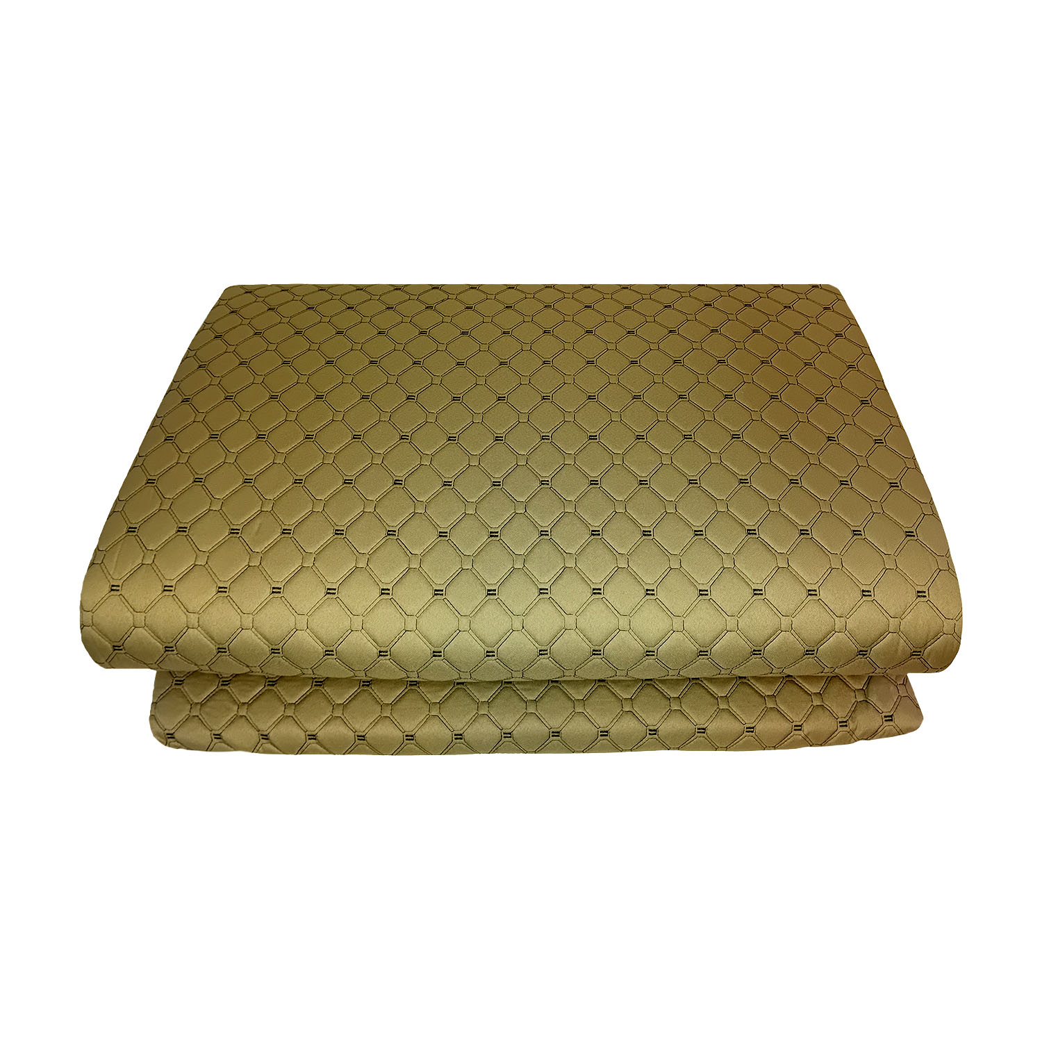 Matelas de sol taille simple avec oreiller en or