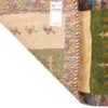 Tapis runner Gabbeh persan en laine tissé à la main dans le Fars, motifs animaux et arbres