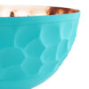 Coupe persane en cuivre fabriquée à la main en turquoise