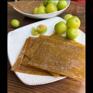 Lavaschak maison persan à la prune verte – Rouleau de cuir de fruit aigre, 800g