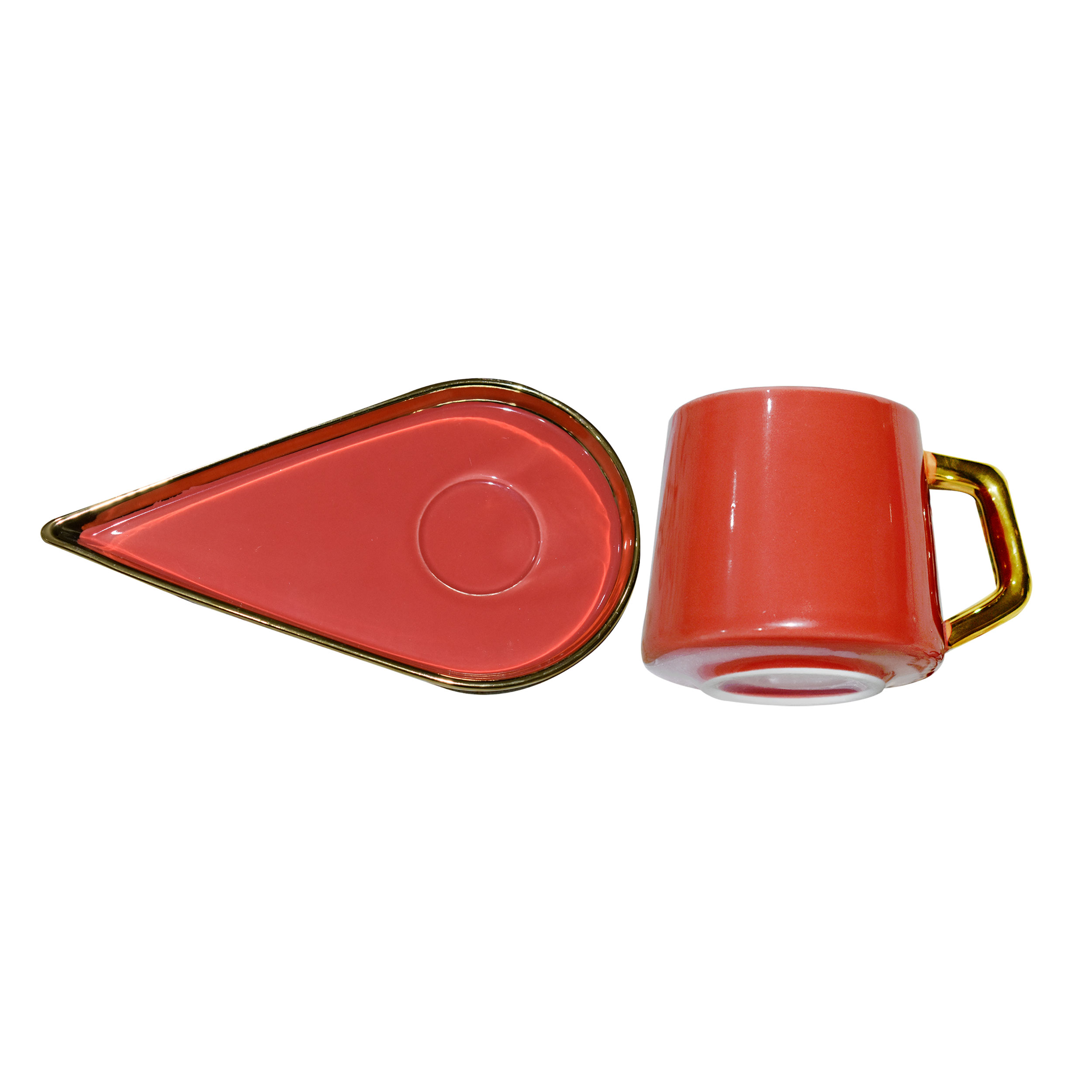 Service à thé artistique en porcelaine – Élégance à chaque tasse, parfait pour les amateurs de thé