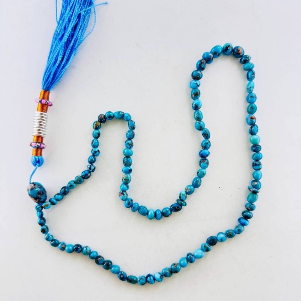Chapelet turquoise de Neyshabur – 101 perles de prière