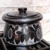 Pot Dizi Persan en Pierre pour Abgoosht avec Motif Floral