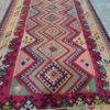 Tapis de Couloir Kilim Persan en Laine Authentique Tissé à la Main à Tabriz Qashqai