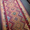Tapis de Couloir Kilim Persan en Laine Authentique Tissé à la Main à Tabriz Qashqai