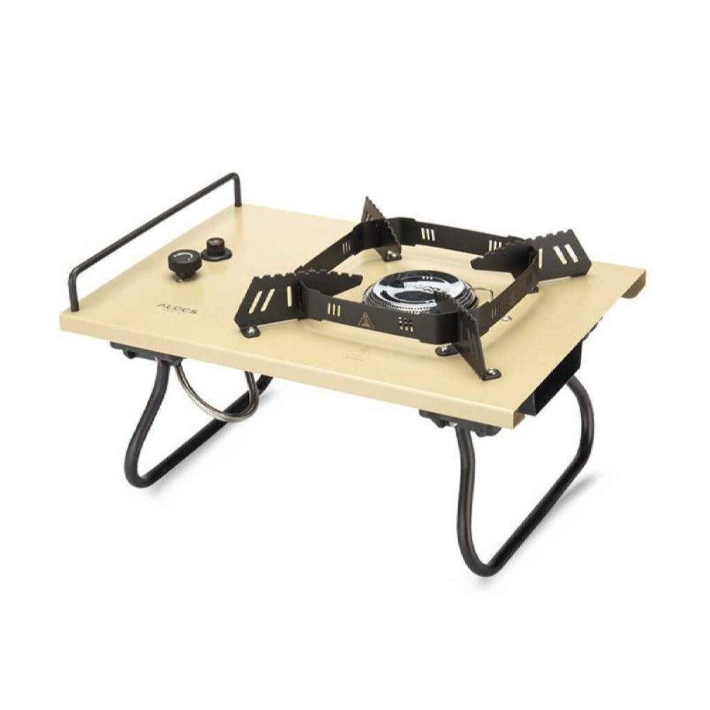 Réchaud de Camping Portable par Alux - Compact et Durable